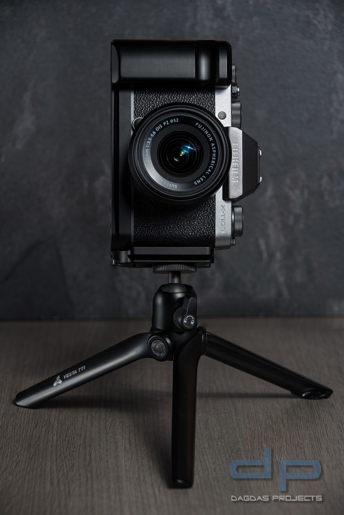 VANGUARD VESTA TT1 TISCHSTATIVSET MIT SMARTPHONE-HALTERUNG