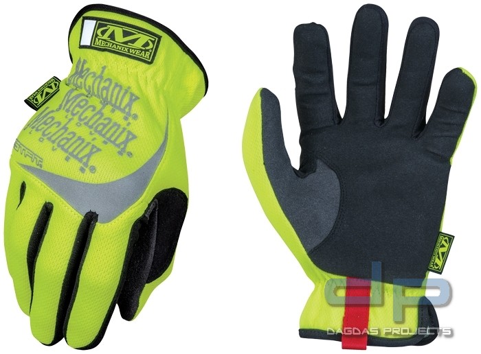 Mechanix Fastfit Hi-Viz Yellow
