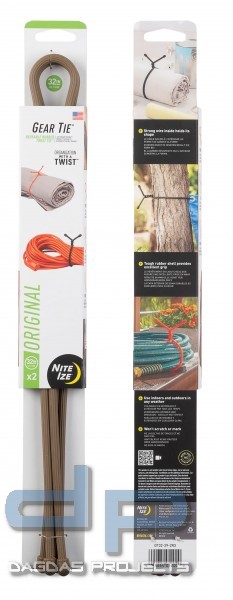 NITE IZE GEARTIE KABELBINDER 81 CM 2 STÜCK IN VERSCHIEDENEN FARBEN