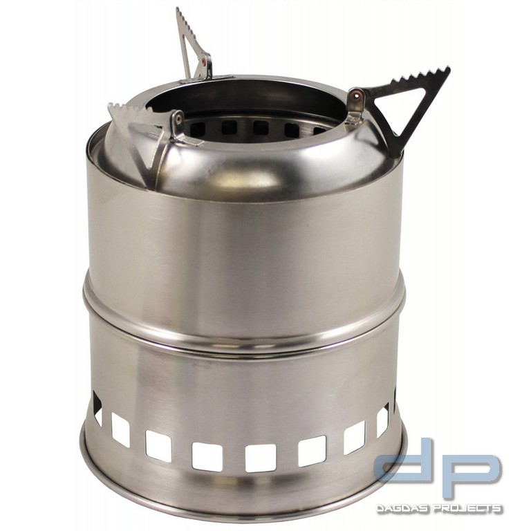 Outdoor-Ofen, "Forest", Edelstahl