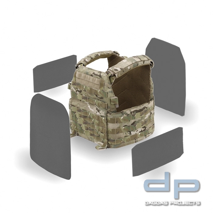 NEXUS Ballistik NIJ IIIa Set F-B-S für Warrior DCS