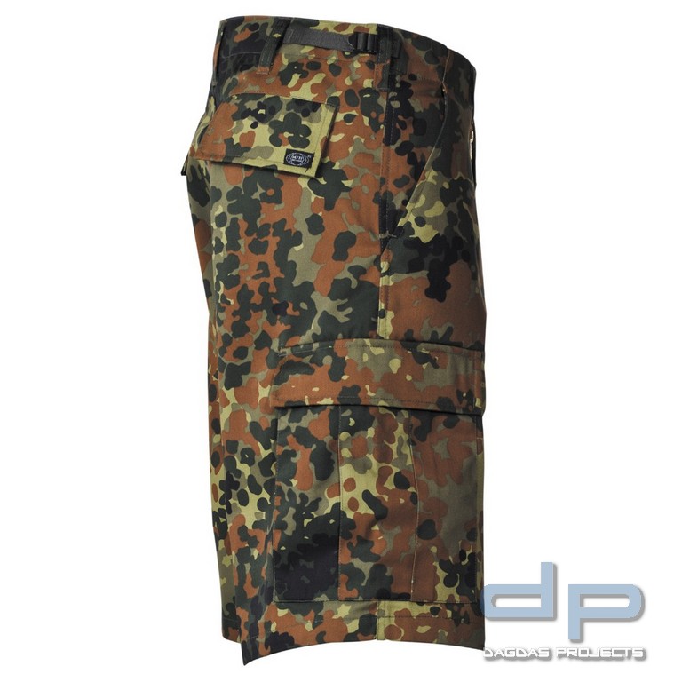 US Bermuda, BDU, flecktarn, mit Seitentaschen