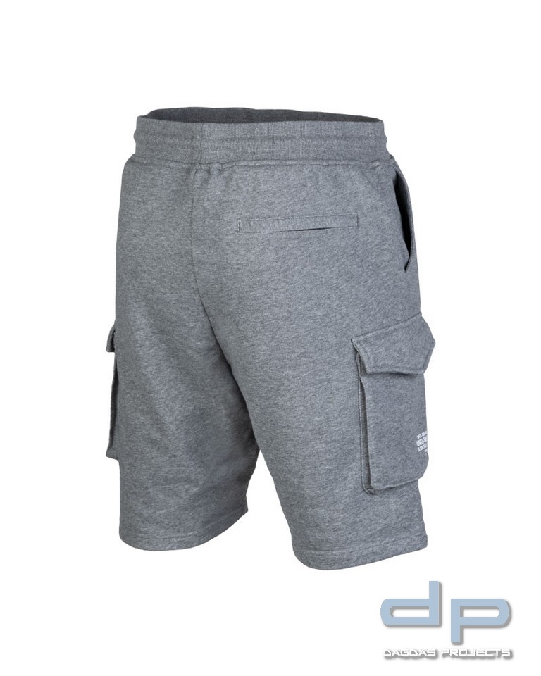 US SWEATSHORTS COTTON GRAU