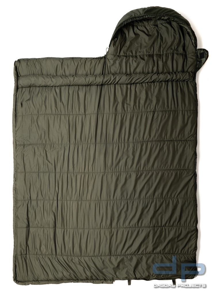 Snugpak Schlafsack Navigator Oliv (-2°C bis -7°C) in Oliv, rechts