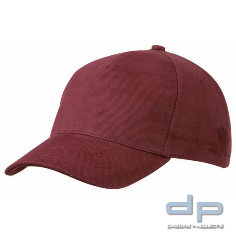 Dagdas Projetcs 5 Panel Cap heavy cotton mit Wunschdruck PHK in silber Reflex