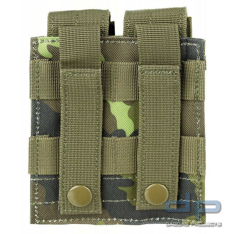 Magazintasche, 2-fach, klein, "MOLLE", M 95 CZ tarn