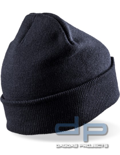 Recycled Thinsulate™ Printers Beanie in verschiedenen Farben mit Wunschaufdruck