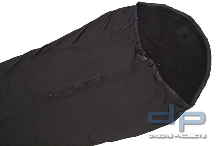 Carinthia Grizzly Zip Mid Fleece Inlett in schwarz