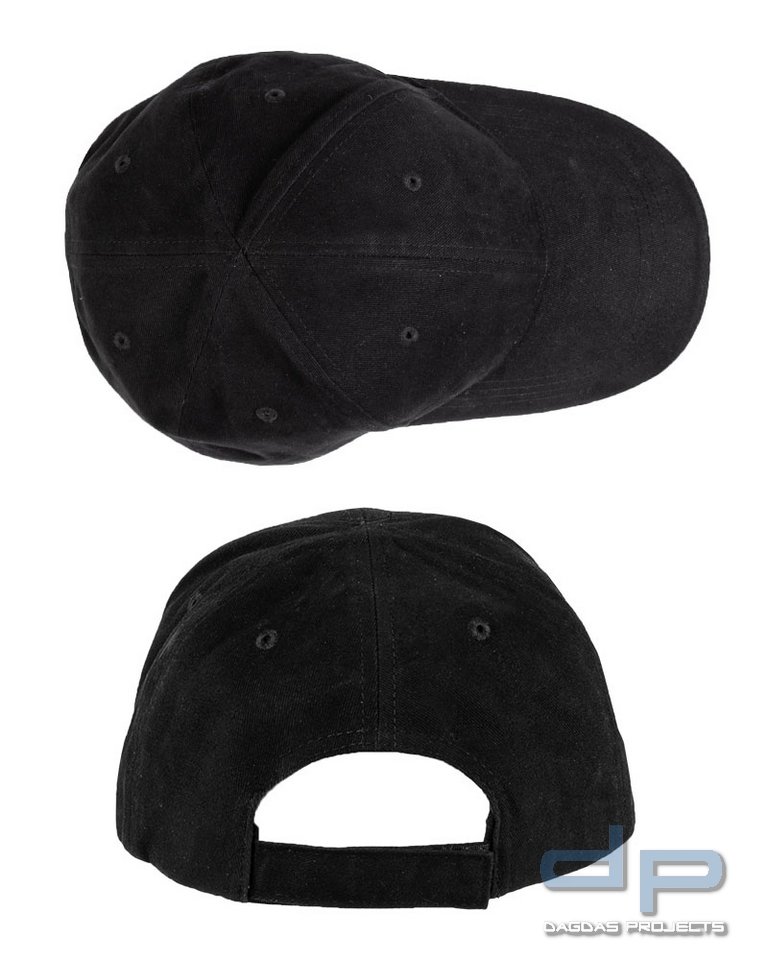 BASEBALL CAP SANDWICH SCHWARZ VPE 5