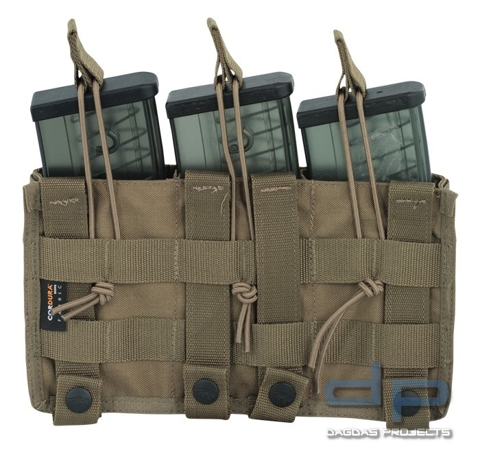 Magazintasche Tasmanian Tiger 3 Single Mag Pouch Bel G36 Coyote