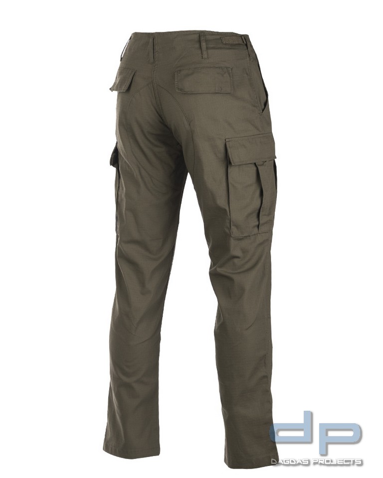 US BDU FELDHOSE R/S ′SLIM FIT′ OLIV