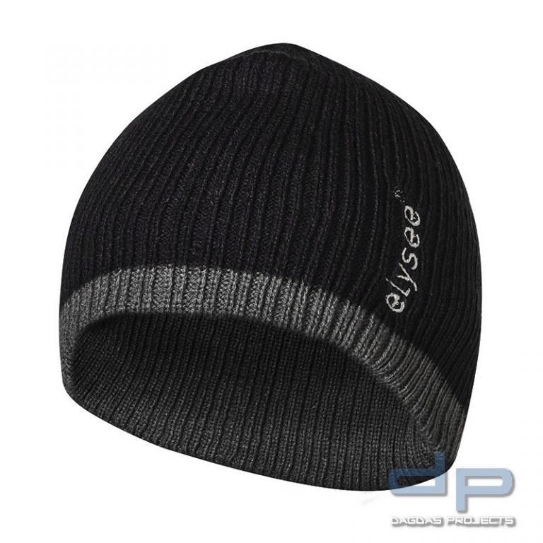 Thinsulate®-Mütze in Schwarz/Grau VPE 12