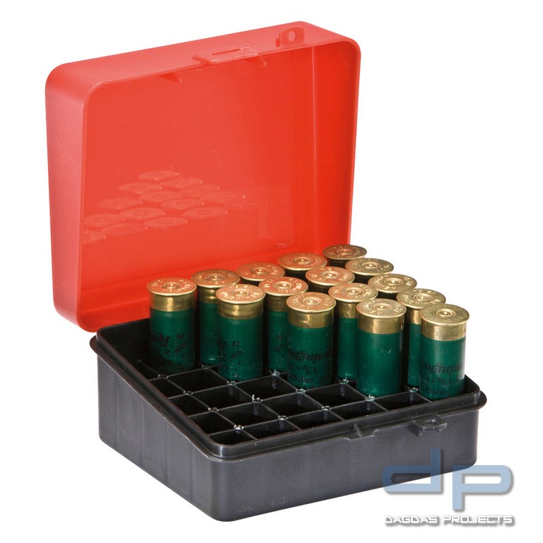 PLANO SCHROTPATRONENBOX 25 FÜR 2,75"/3" 12/16 GA