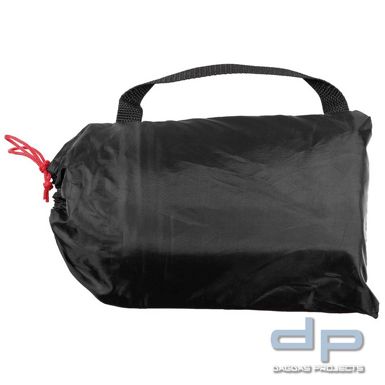 Mehrzweckplane, "Tarp", schwarz, ca. 300 x 300 cm