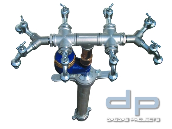 Wassermeßstandrohr EST/MS (QN 6) 10 m³/h 8