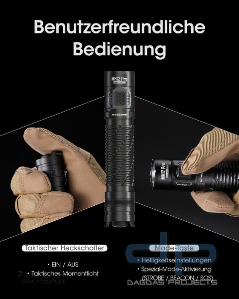 NITECORE MH12 PRO (TASCHENLAMPE)