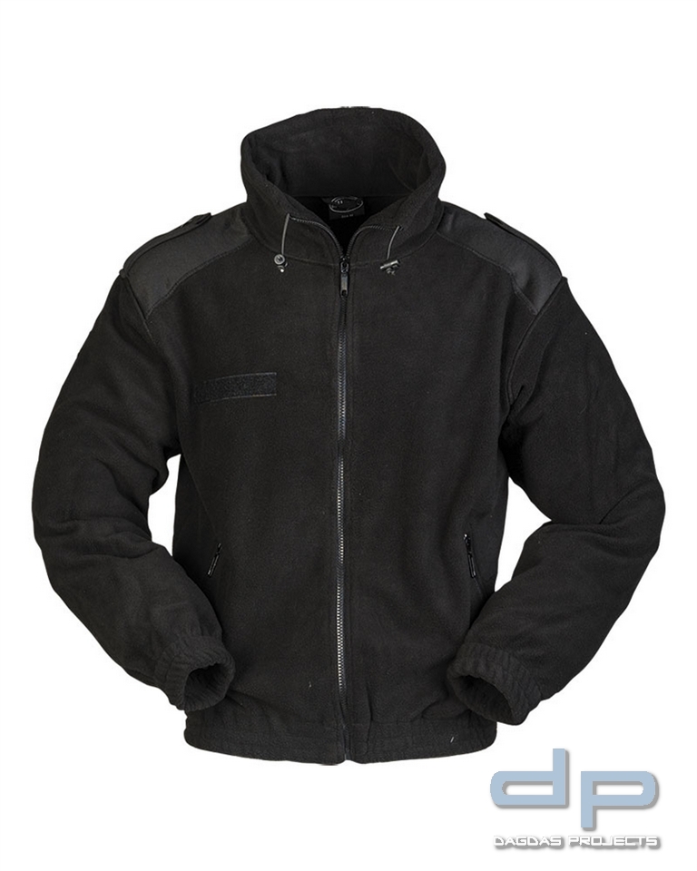 KÄLTESCHUTZJACKE FLEECE SCHWARZ