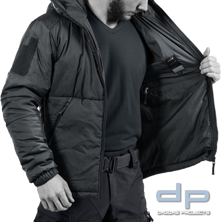 UF PRO DELTA COMPAC TACTICAL WINTER JACKET in Schwarz und Steingrauoliv