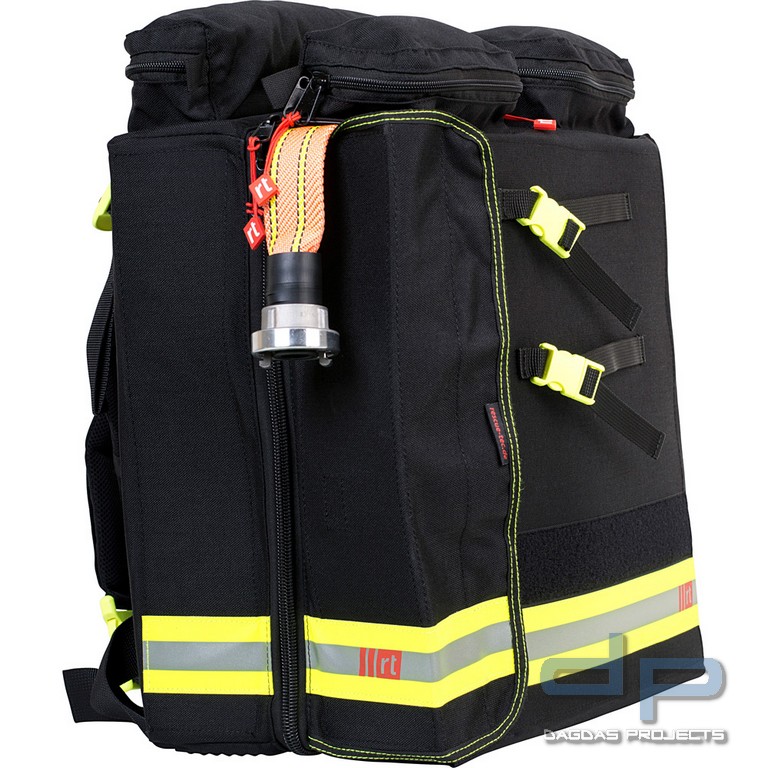 Set Rucksack Forest mit Waldbrandschlauch Zusatzbeladung Waldbrand nach DIN 14800-18