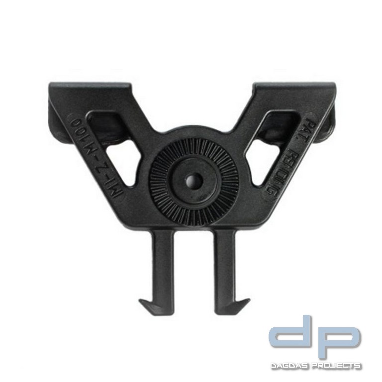 MOLLE Adapter zu 20IMZ Gürtelholster / Magazintaschen schwarz