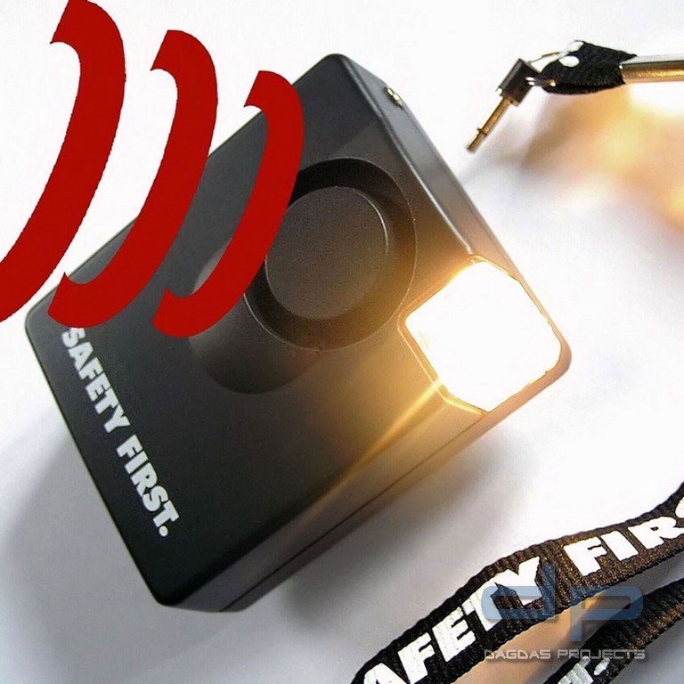 Mobilalarm - Schutzalarm mit 3 Funktionen - Safety First