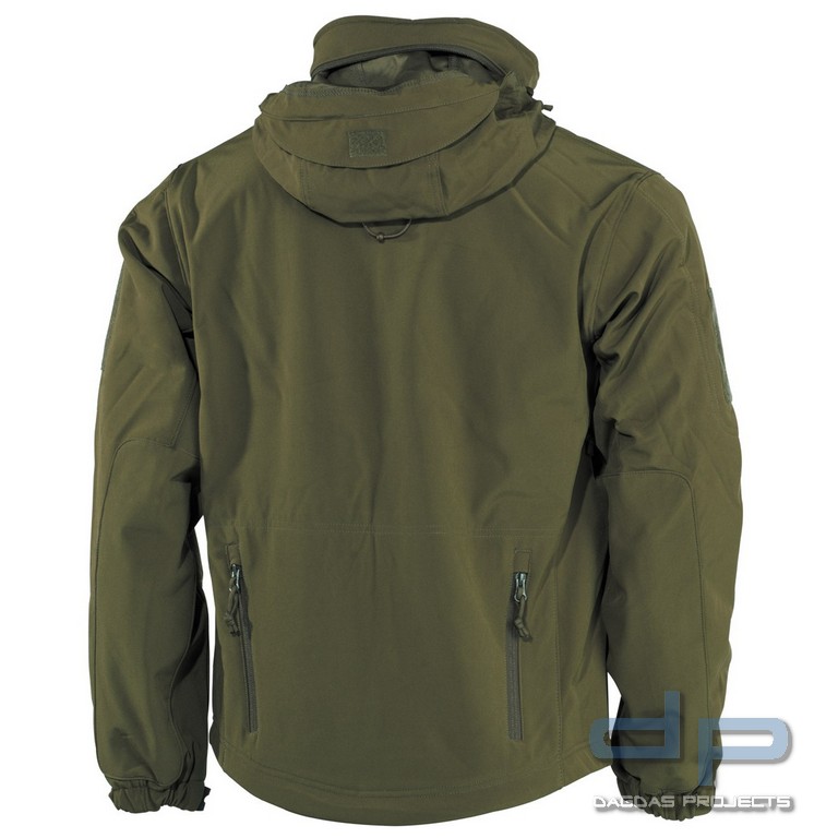 Soft Shell Jacke, "Scorpion", oliv
