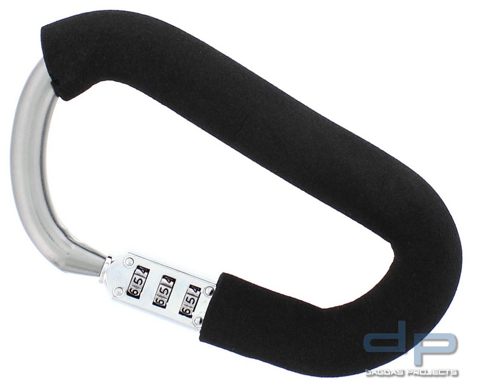 Karabiner mit Zahlenschloss