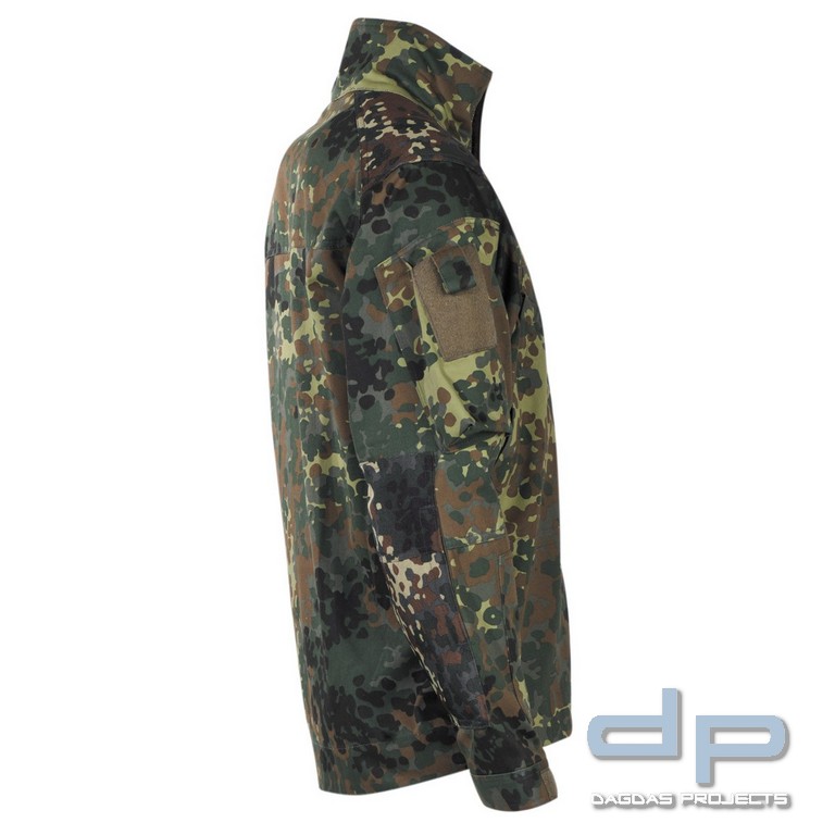 BW Kampfjacke, Einsatz/Übung, kurz, flecktarn