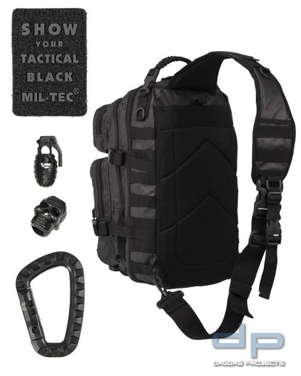 ONE STRAP ASSAULT PACK LG TACTICAL BLACK 2 STÜCK
