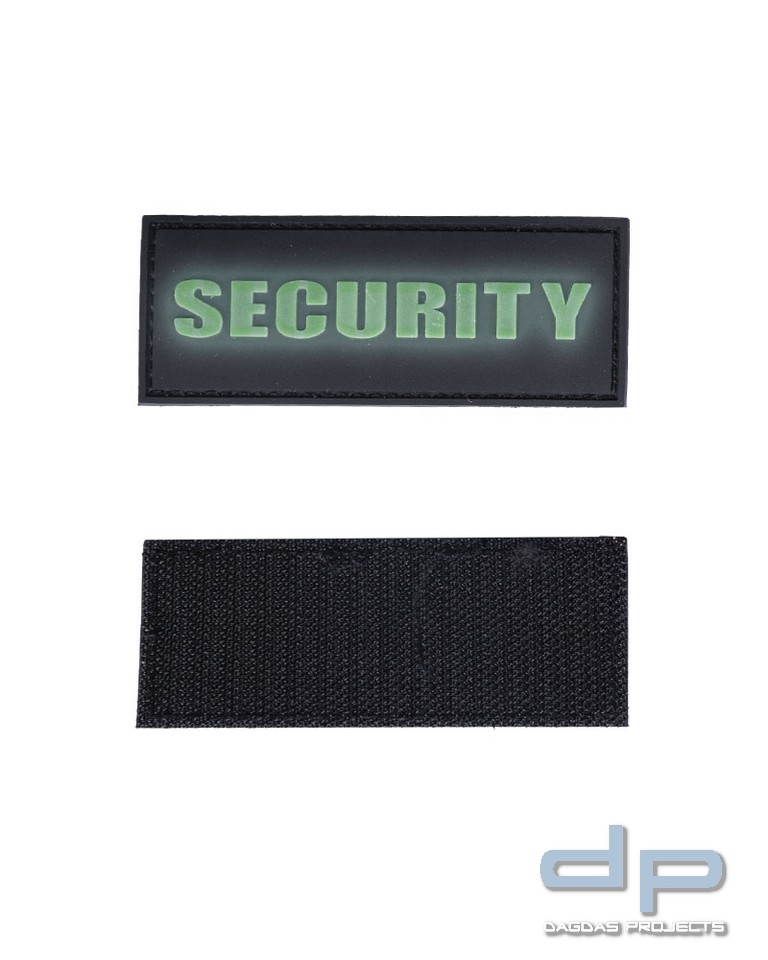 PATCH 3D SECURITY PVC M.KLETT FLUORESZIEREND VPE 10
