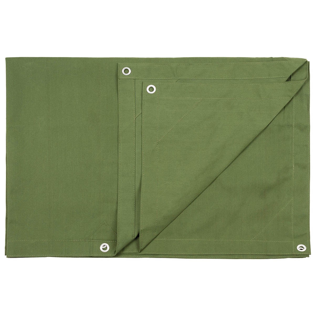 Mehrzweckplane, oliv, Metallösen, ca. 244 x 305 cm