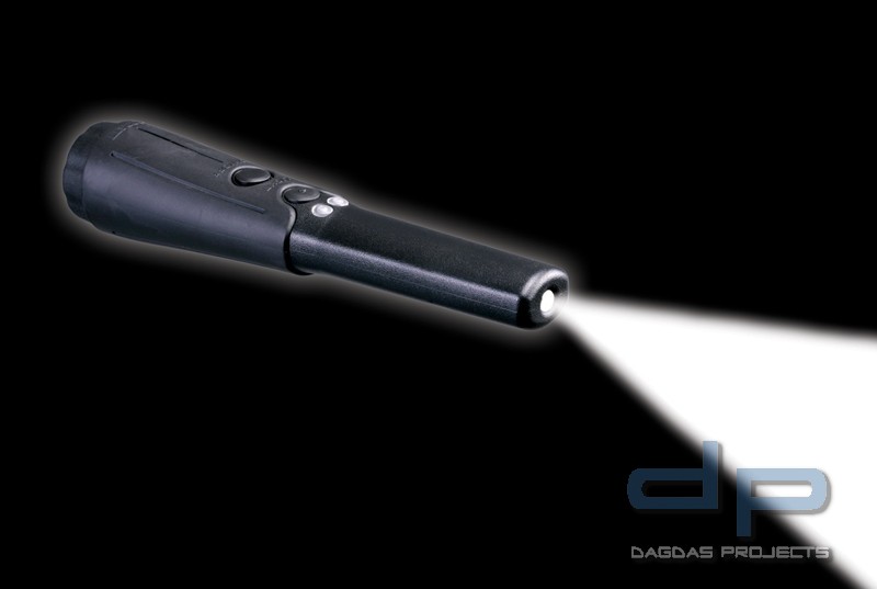 Metall-Handsonde Garrett THD - Tactical Hand-Held Batterieversion