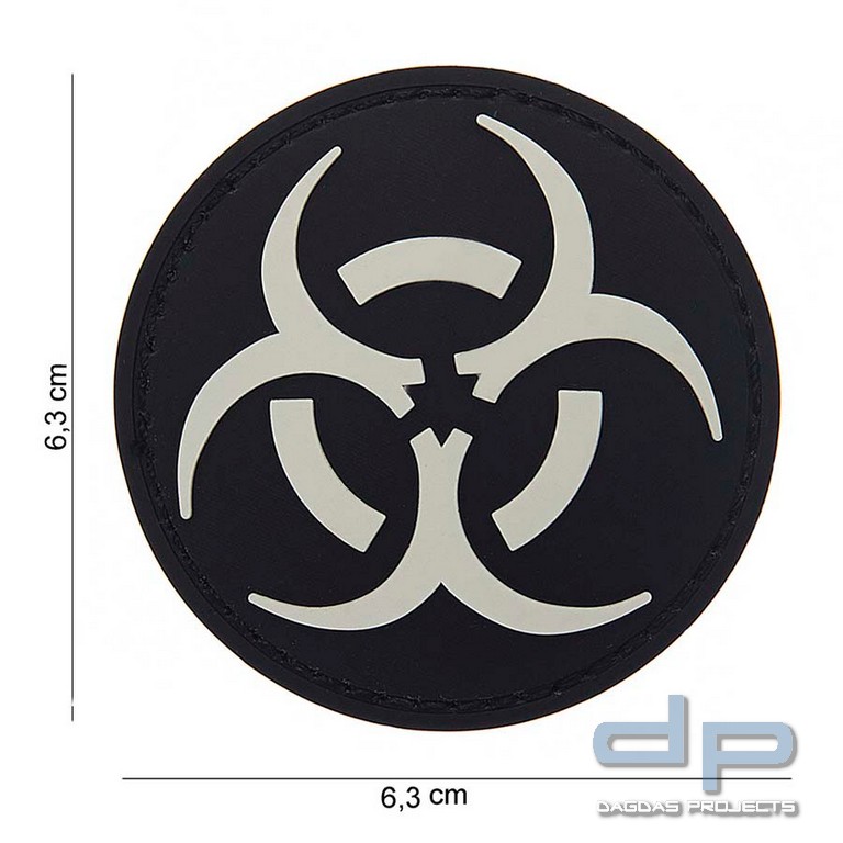 Emblem 3D PVC Resident Evil Schwarz/Weiß