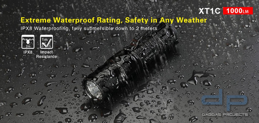 Klarus XT1C, Model 2018