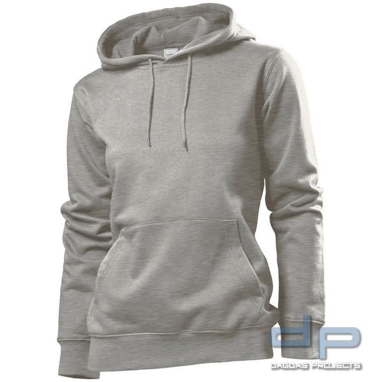 Woman Hooded Sweat mit Wunschtext in verschiedenen Farben