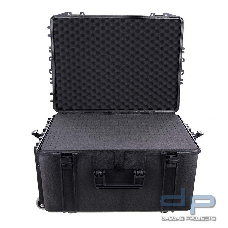 Plastik Koffer - Wasser- und Staubgeprüft IP67 MAX620 (hergestellt in Italien)