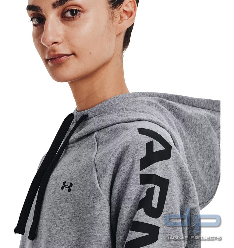 UNDER ARMOUR DAMEN RIVAL FLEECE COLORBLOCK HOODIE