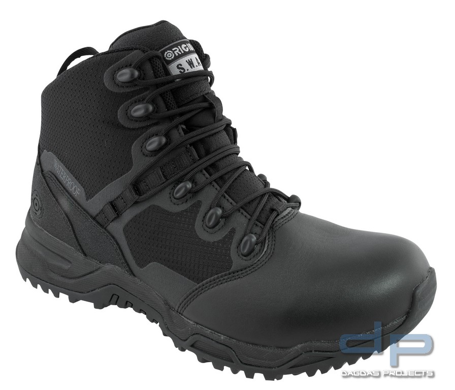 ORIGINAL S.W.A.T. ALPHA FURY 6" SIDE-ZIP WATERPROOF schwarz