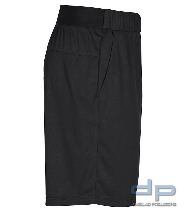 Basic Active Shorts in verschiedenen Farben mit Wunschaufdruck