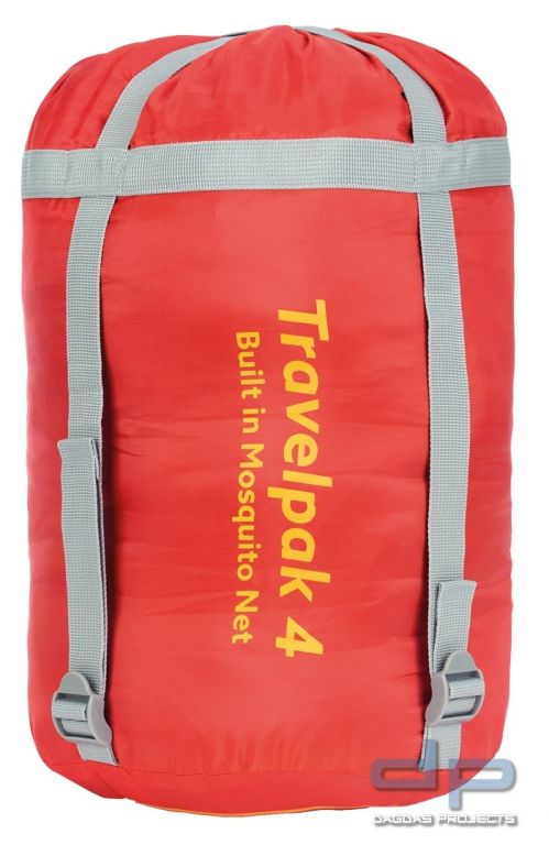 Snugpak Schlafsack Travelpak 4 Pebble Grey