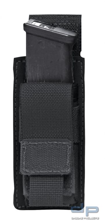 Warrior Single 9mm Pistol Pouch Schwarz