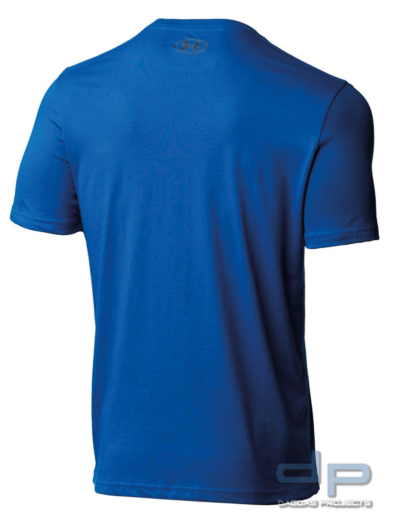 UNDER ARMOUR CHARGED COTTON ALWAYS SHIRT in Foliage Green und Blau