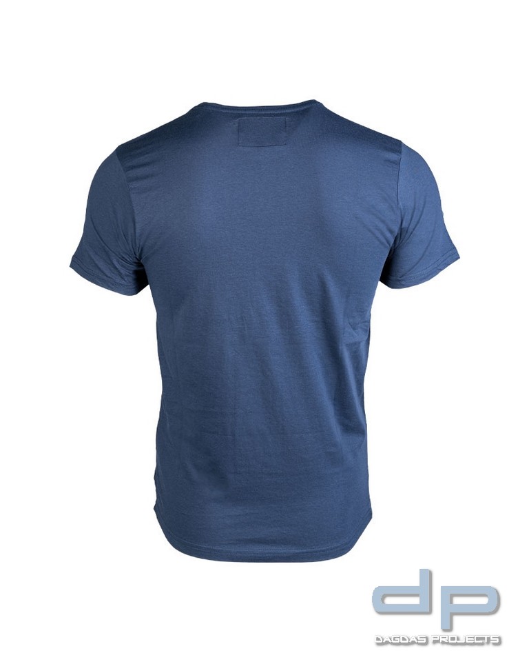 T-SHIRT M.DRUCK ′PIN-UP′ DK.BLAU 3 Stück