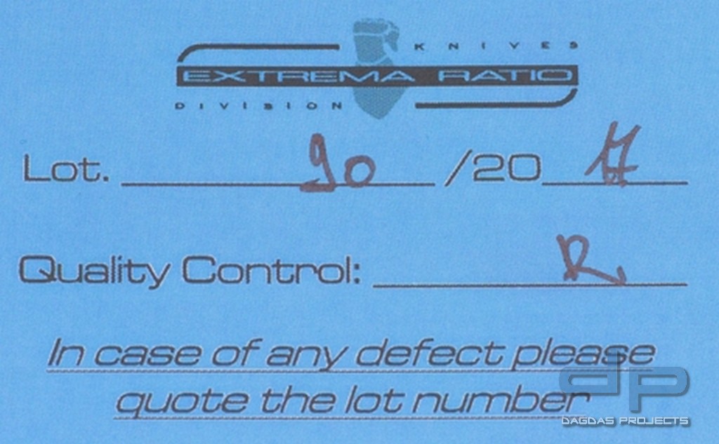 Extrema Ratio Defender