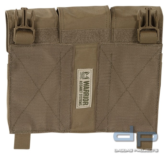 Warrior Recon Plate Carrier Triple Covered M4 Mag Pouch