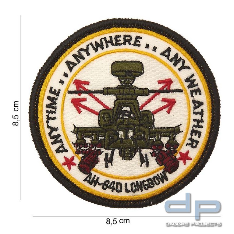 Emblem Stoff AH-64D Longbow