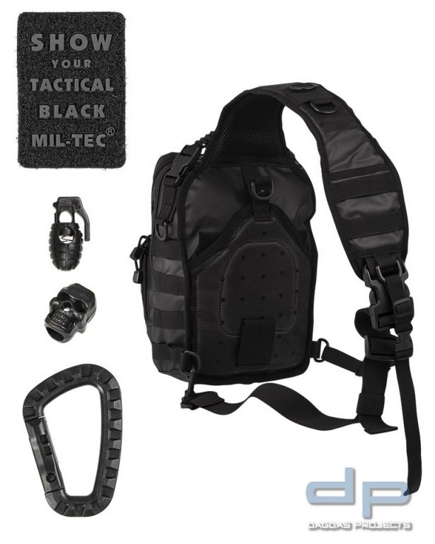 ONE STRAP ASSAULT PACK SM TACTICAL BLACK 2 STÜCK