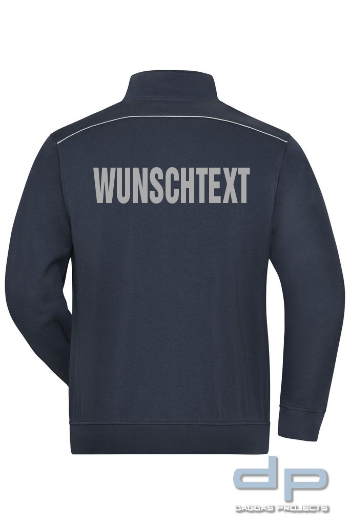 Sweat Jacke dp S-Serie in verschiedenen Farben mit Wunschaufdruck