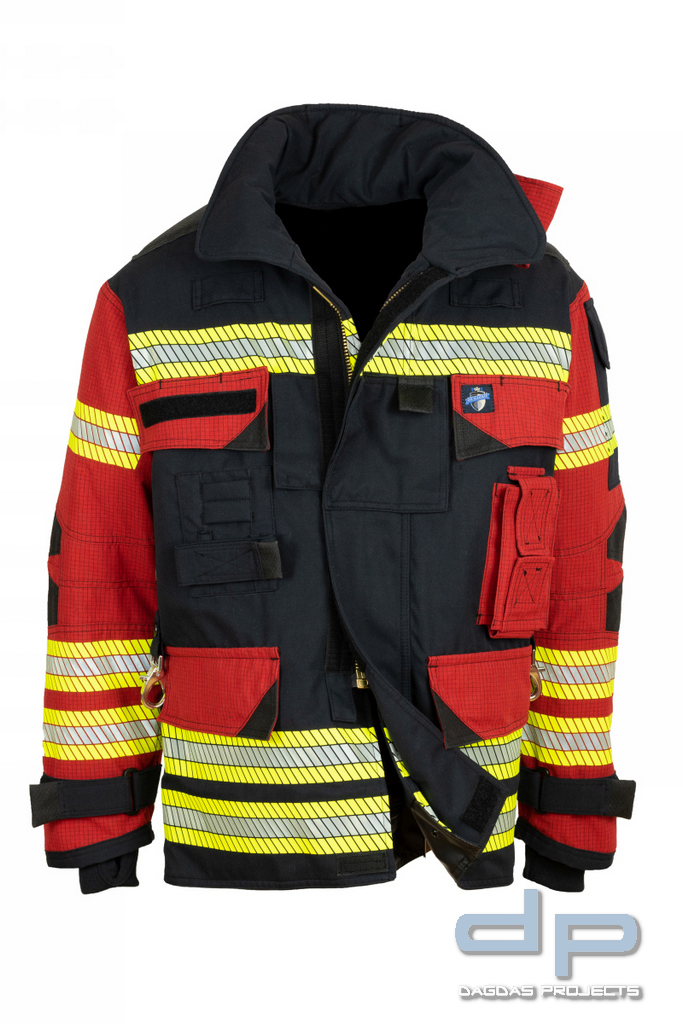 Überjacke RF7 Blau/ Rot Matrix
