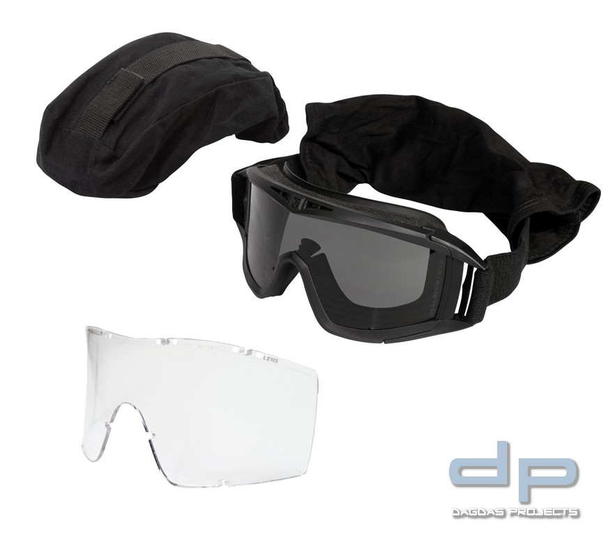 REVISION DESERT LOCUST SCHUTZBRILLE ESSENTIAL KIT CLEAR & SMOKE
